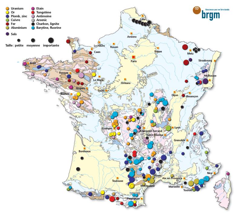 Arriba Imagen Carte Des Anciennes Mines En France Fr Thptnganamst